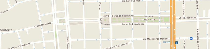 Mappa della impresa welcome on board srl a MILANO