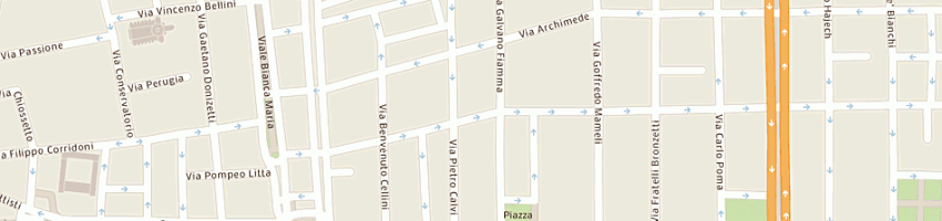 Mappa della impresa forni engineering srl a MILANO