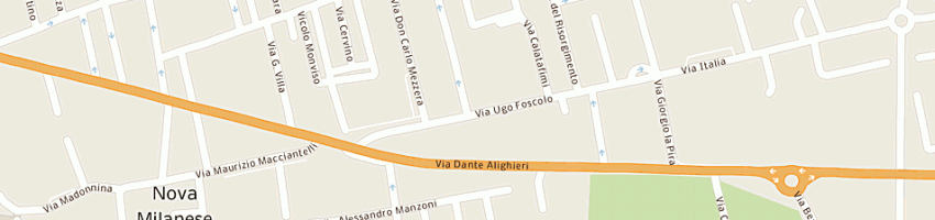 Mappa della impresa svm srl a NOVA MILANESE