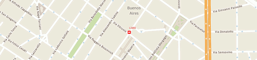 Mappa della impresa echomusic a MILANO