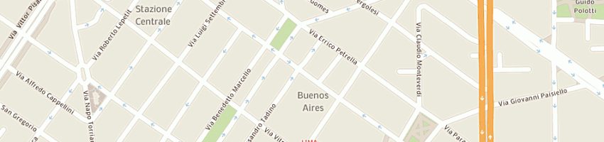 Mappa della impresa citygraph (sas) a MILANO
