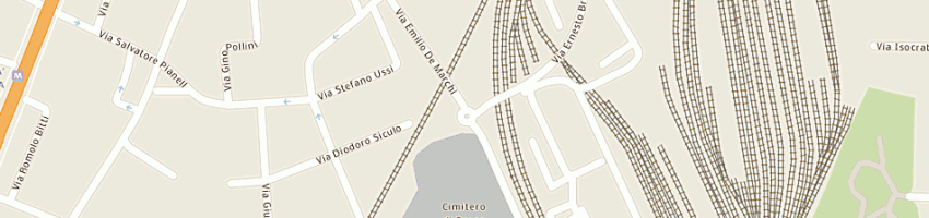 Mappa della impresa promin sas di silvio pialorsi e c a MILANO