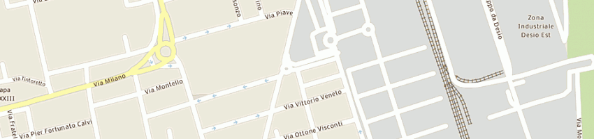 Mappa della impresa colzani srl a DESIO