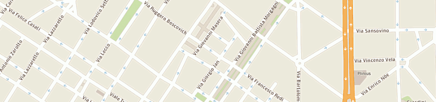 Mappa della impresa immobiliare le querce srl a MILANO