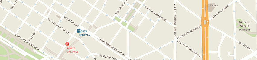 Mappa della impresa ronzani enrico a MILANO