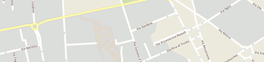 Mappa della impresa milano fuoristrada sas di davide mauri e c a MILANO