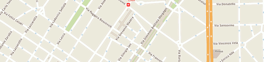 Mappa della impresa jvonne coiffeur pour dames a MILANO