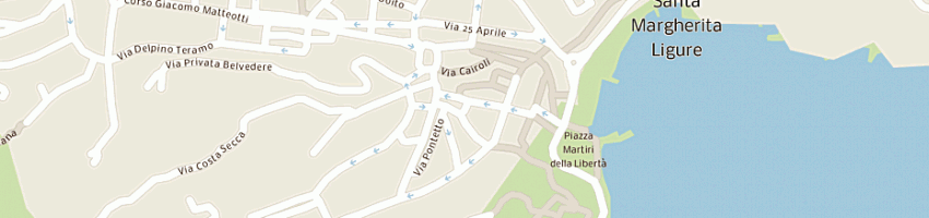 Mappa della impresa ellesse di luciana de pinto e c sas a SANTA MARGHERITA LIGURE