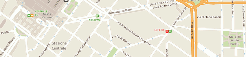 Mappa della impresa scuole pubbliche scuole materne a MILANO