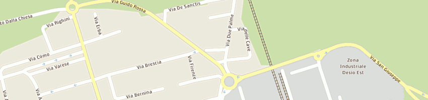 Mappa della impresa carpanelli spa a DESIO