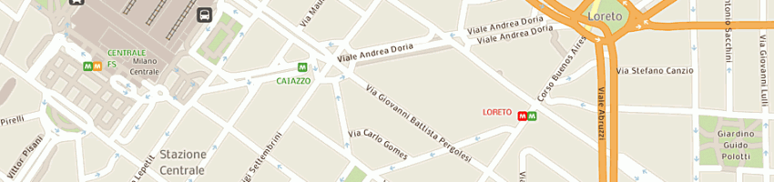 Mappa della impresa salvo filippo a MILANO