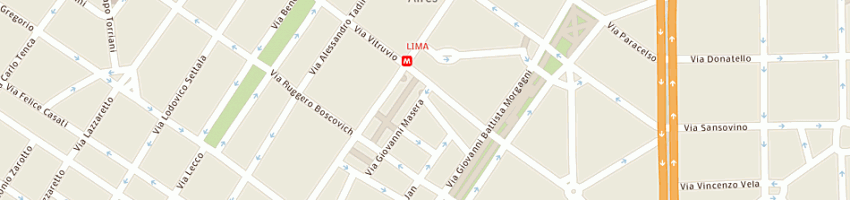 Mappa della impresa cremonesi margherita a MILANO