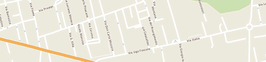 Mappa della impresa chiesa cristiana evangelica adi a NOVA MILANESE