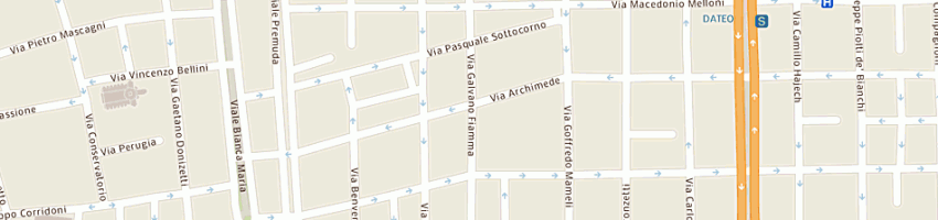 Mappa della impresa i tessuti nell'arredamento di loredano tonon a MILANO