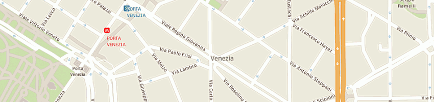 Mappa della impresa condominio piazza 8 novembre 3 a MILANO
