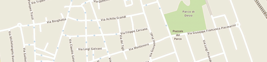 Mappa della impresa mec p di ponti giovanni e c snc a DESIO