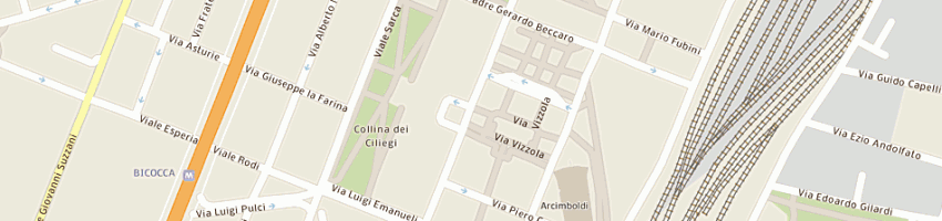 Mappa della impresa condominio esplanade comparto 1p a MILANO