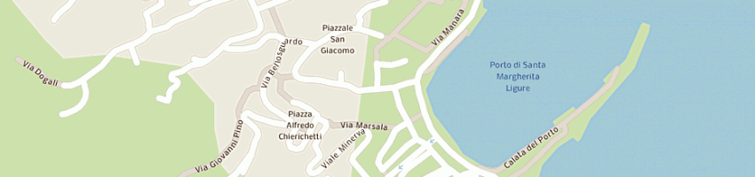 Mappa della impresa hotel europa a SANTA MARGHERITA LIGURE