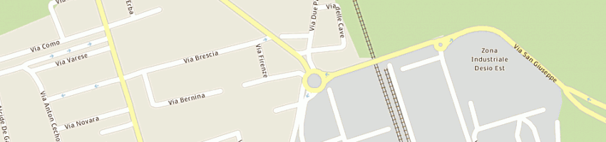 Mappa della impresa mariani anselmo e c snc a DESIO
