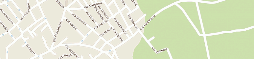 Mappa della impresa frau gabriele a CAGLIARI