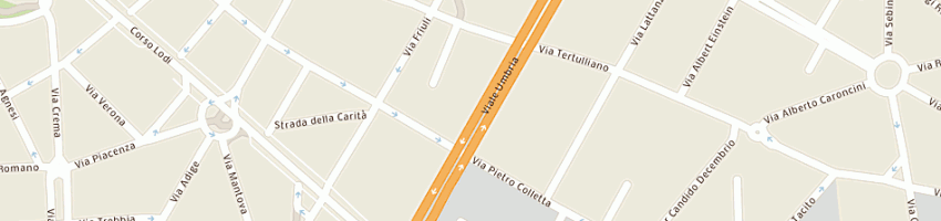 Mappa della impresa farmacia dr metalla di dr c metalla e c snc a MILANO