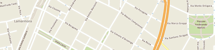 Mappa della impresa tma informatics srl a MILANO