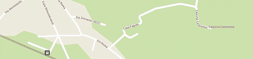 Mappa della impresa dca di cagnoni e arena (snc) a BARBIANELLO