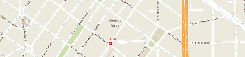 Mappa della impresa gestimm spa a MILANO