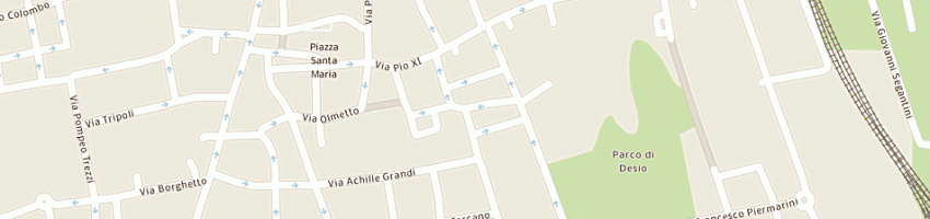 Mappa della impresa de angelis paolo a DESIO