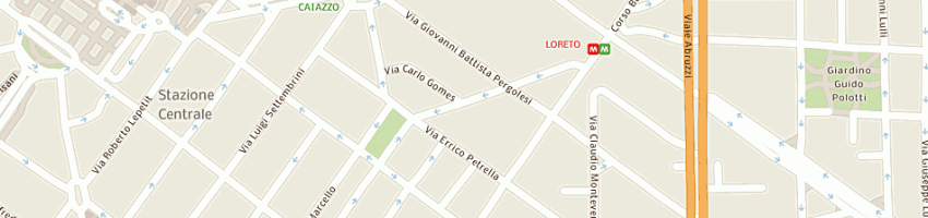 Mappa della impresa centro studi di terapia della gestalt ed esperenziale a MILANO
