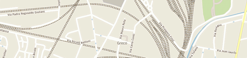 Mappa della impresa frizzele giampiero a MILANO