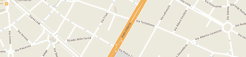 Mappa della impresa panificio di gennaro e valente snc di f di gennaro e g vale a MILANO