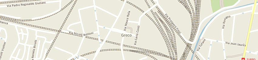 Mappa della impresa asilo nido e scuola materna di greco a MILANO