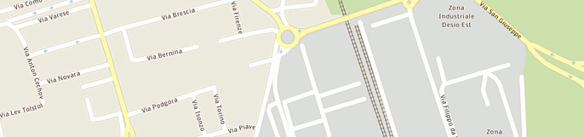 Mappa della impresa giussani techniques spa a DESIO