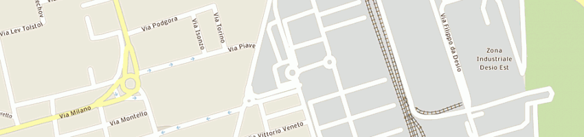 Mappa della impresa snc gaiani fratelli di cesare pietro gaiani e amedeo gaiani a DESIO