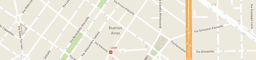 Mappa della impresa carel sas di caruso giuseppe enrico e c a MILANO