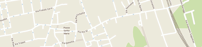 Mappa della impresa savinelli concetta a DESIO