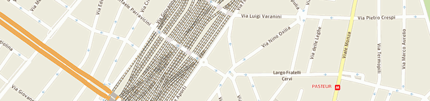 Mappa della impresa di gregorio antonio a MILANO