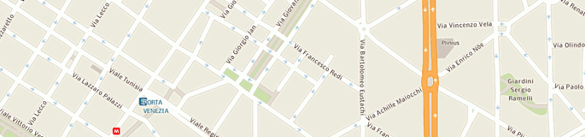 Mappa della impresa fantasyland (sas) a MILANO