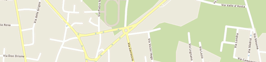 Mappa della impresa dell'orto gianpaolo spa a SEREGNO