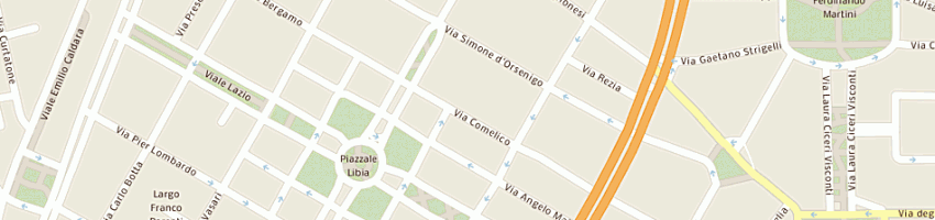 Mappa della impresa magico 13 srl a MILANO