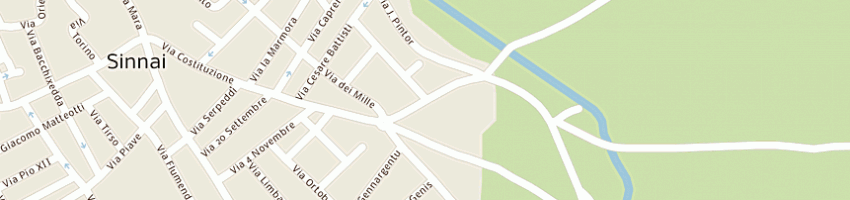 Mappa della impresa pistoia raffaele a SINNAI
