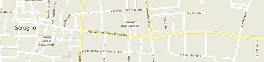 Mappa della impresa ruisi antonella a SEREGNO