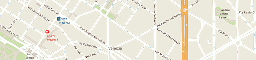 Mappa della impresa tamini gino a MILANO