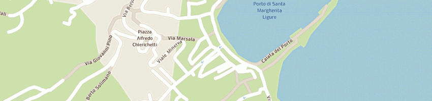 Mappa della impresa ristorante la paranza a SANTA MARGHERITA LIGURE