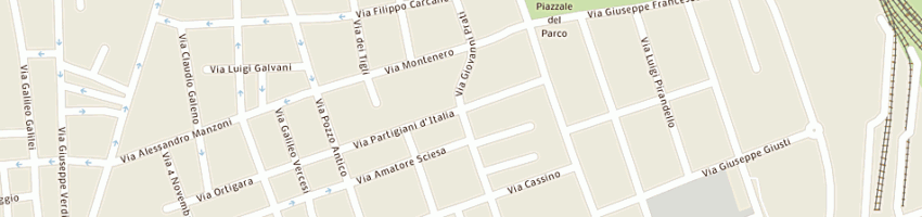 Mappa della impresa orvend di pasi corinzio a DESIO