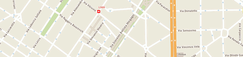 Mappa della impresa logicenter sas di lombardo giorgia a MILANO