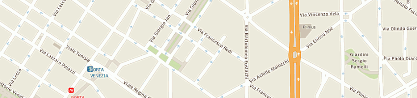 Mappa della impresa b e c srl a MILANO