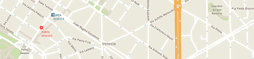 Mappa della impresa orthopodosystem srl a MILANO