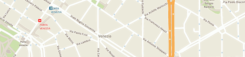 Mappa della impresa gilardi delia abbigliamento a MILANO